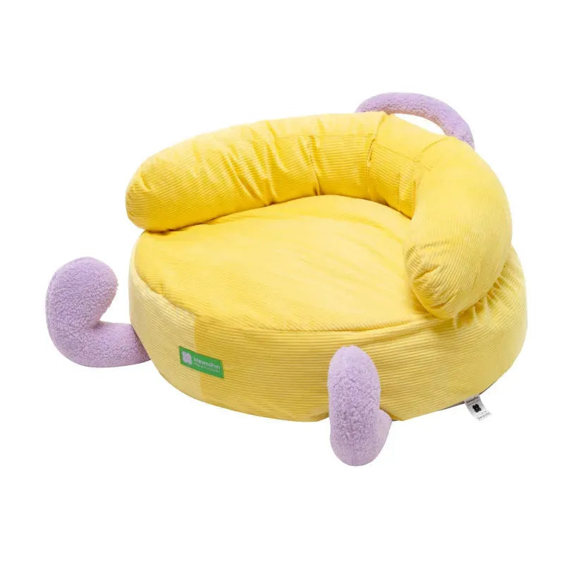 Four Seasons Universal Small Dog Pet Nest Removable And Washable - Bellarte Enchanté Four Seasons Universal Small Dog Pet Nest Removable And Washable